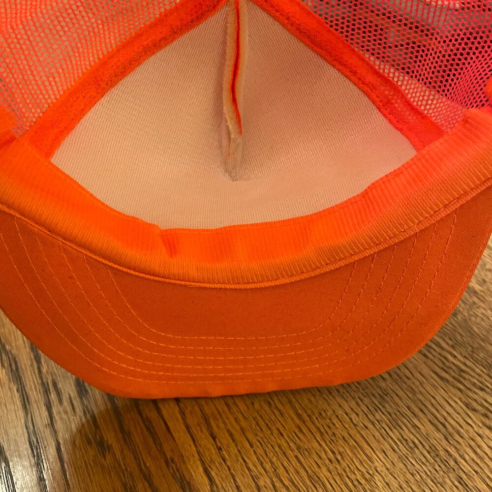 Vintage Idaho Hunter Education Graduate Orange Snapback Trucker Hat Cap - Picture 9 of 13